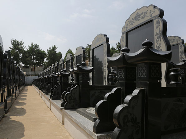 墓型展示